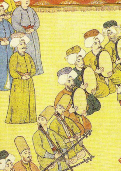 Detail from the Sûrnâme-i Vehbi of Ahmed III (1720-1730).