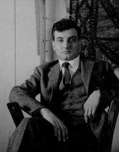 Goffredo Parise a Vicenza, 1956, Foto Valenti