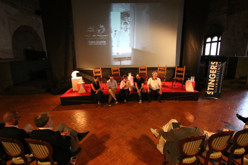 Presentazione di “Tobia Scarpa – L’anima segreta delle cose” Sole Luna Treviso Doc Film Festival 2016, Palazzo dei Trecento Foto di Angelo De Stefani