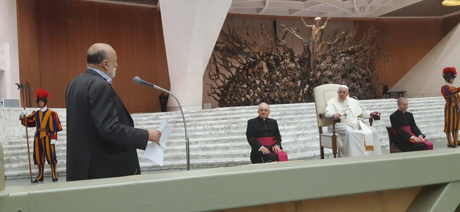 Le Comunità Laudato Si’ ricevute da Papa Francesco in udienza privata, testo di Lucio Carraro